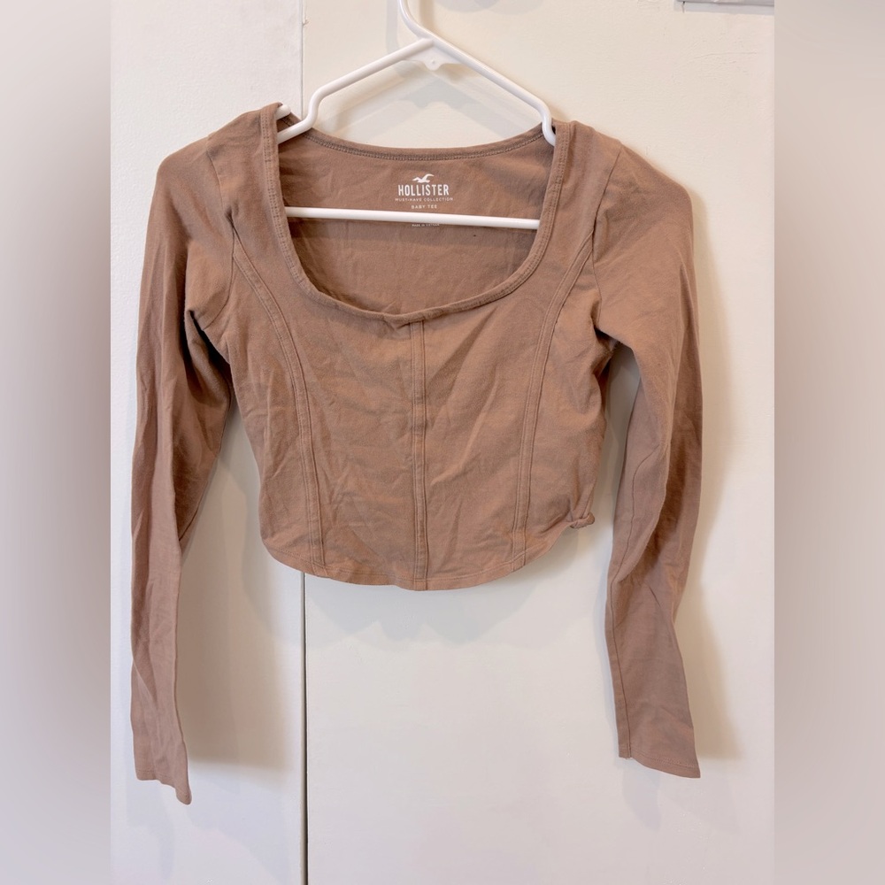 corset style crop top